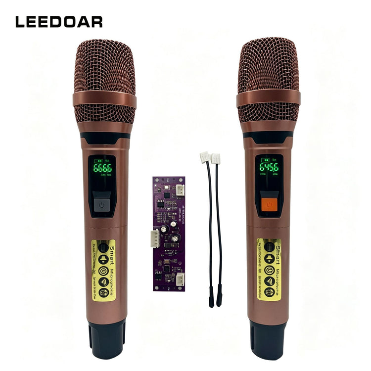 LEEDOAR HT-22 Portable FM Hi-Fi Handheld Metal Home Use Microphone for  Trolley Speaker Outdoor Performances Karaoke – Hot-selling in Vietnam, South Korea, Japan, the Philippines, Russia, and Europe