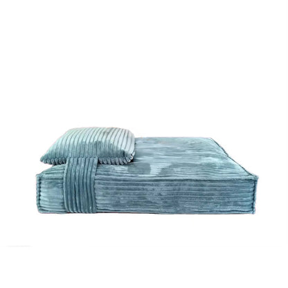 All-Season Dog Bed Pet Cat Mattress for Small Dogs (Teddy, Shiba Inu, Bichon, etc.) - Warm Winter Design, Removable & Washable