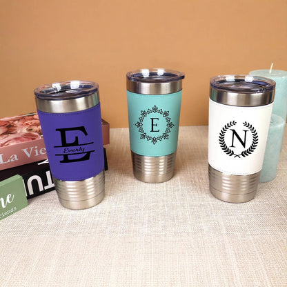 Double-Layer 20oz Car Cup DIY Custom Print Insulated Cup with Creative Designs for Car