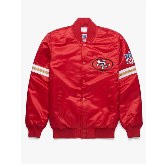 Quilted NFL Team Jacket: New Autumn/Winter Men's Baseball Jacket with Stand Collar Casual 3D Rugby Jacket Leedoar