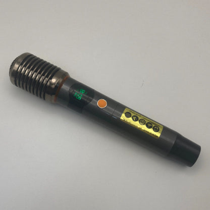 LEEDOAR HT-99 Wireless Black Handheld Microphone (1-to-2) Metal Case for Singing, Performances, and Trolley Speakers