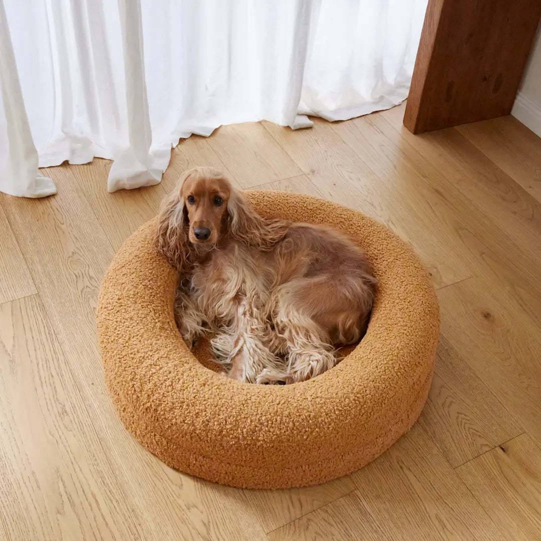 Winter Warm Dog Bed for Large Pets (Labrador, Golden Retriever, etc.) - Removable & Washable, Fall/Winter Dog Mat
