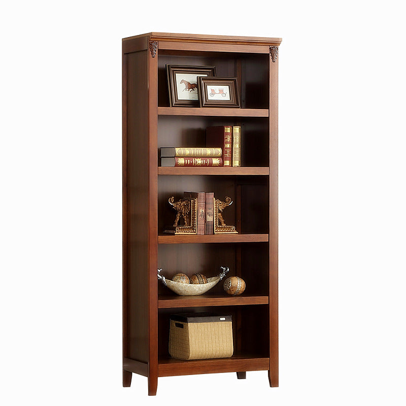 Bookshelf Solid Wood Bookcase Combination Wall-mounted Floor-standing Storage Cabinet for Living Room Home Organization