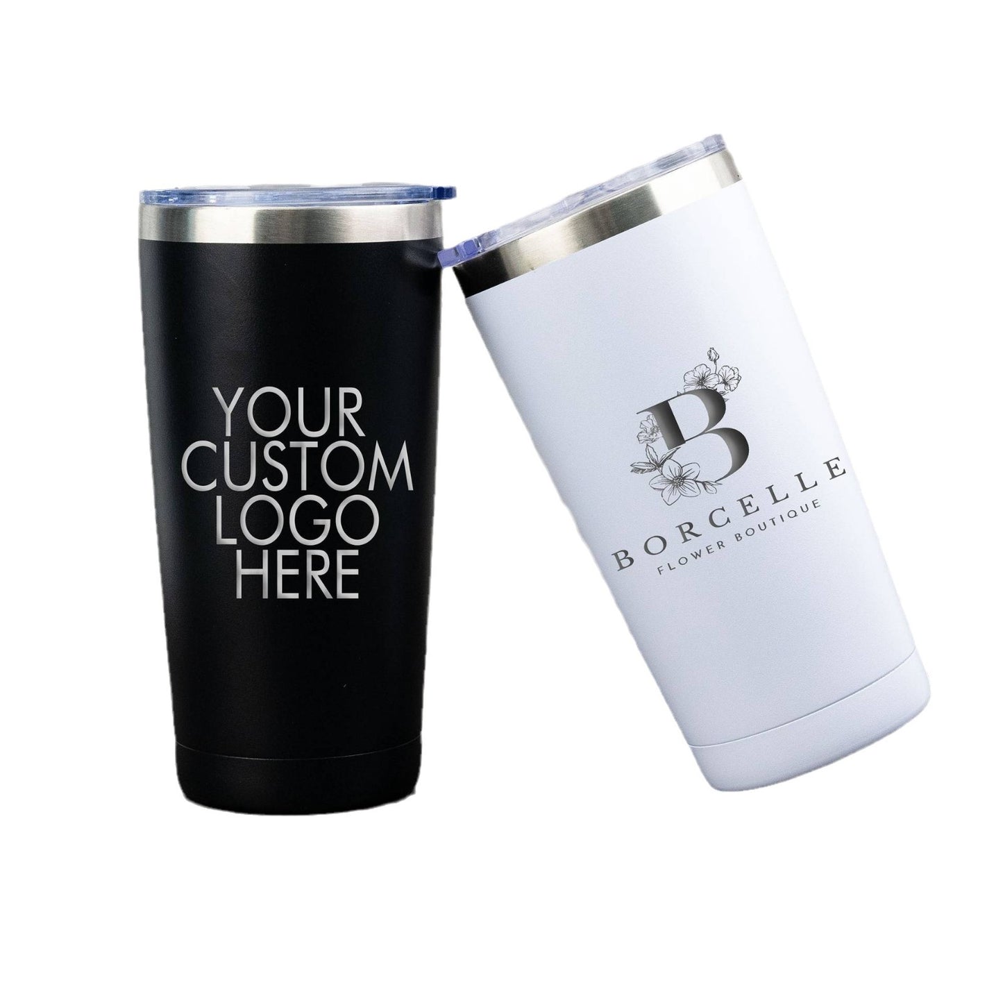 Double-Layer 20oz Car Cup DIY Custom Print Insulated Cup with Creative Designs for Car