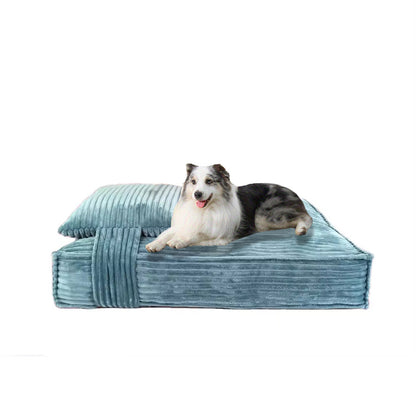 All-Season Dog Bed Pet Cat Mattress for Small Dogs (Teddy, Shiba Inu, Bichon, etc.) - Warm Winter Design, Removable & Washable