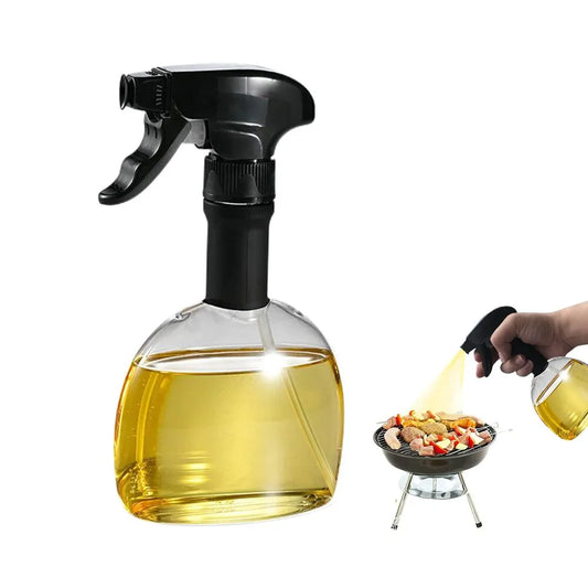 Olive Oil Spray Bottle Canola Oil Spritzer Bottle For Air Fryer Cooking Baking Bbq Oil Dispenser Salad Kitchen Tools Leedoar