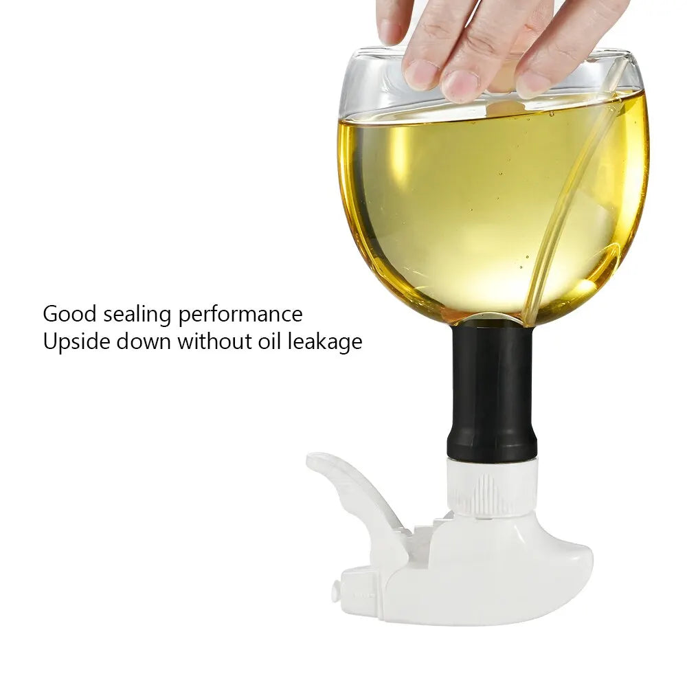 Olive Oil Spray Bottle Canola Oil Spritzer Bottle For Air Fryer Cooking Baking Bbq Oil Dispenser Salad Kitchen Tools Leedoar