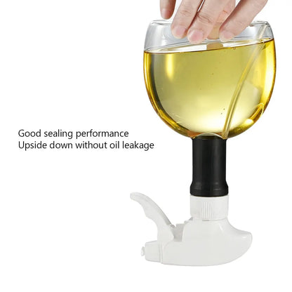 Olive Oil Spray Bottle Canola Oil Spritzer Bottle For Air Fryer Cooking Baking Bbq Oil Dispenser Salad Kitchen Tools Leedoar