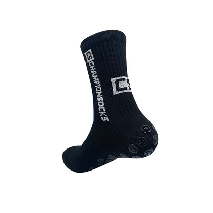 One Pair Adult 6 Colors Sports Series Socks Polyester Is Breathable Sweat-absorbing Football Socks at the Bottom of the Towel Leedoar
