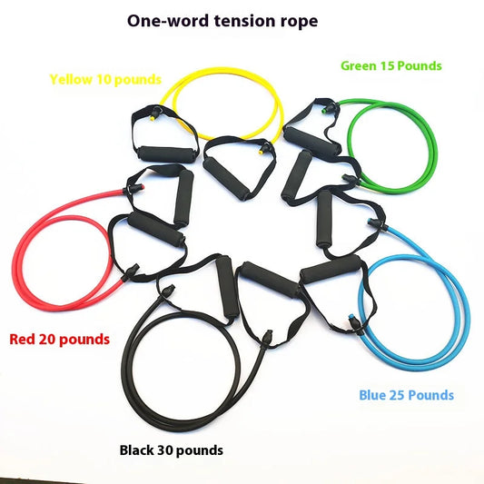 One line stretch rope exercise stretch rope fitness stretcher yoga stretch resistance rope beauty body rope tension band Leedoar