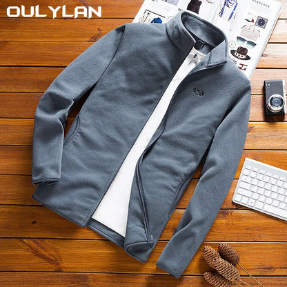 Oulylan Man Fleece Tactical Softshell Jacket outwear Windbreaker Thermal Sporting male Tourism Mountain coats men Army jackets Leedoar