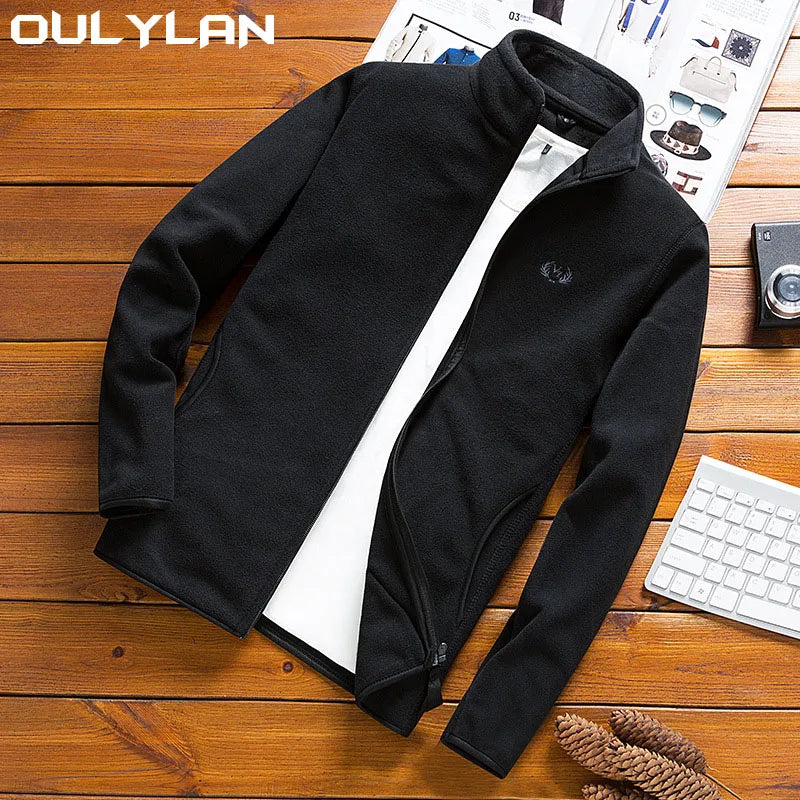 Oulylan Man Fleece Tactical Softshell Jacket outwear Windbreaker Thermal Sporting male Tourism Mountain coats men Army jackets Leedoar