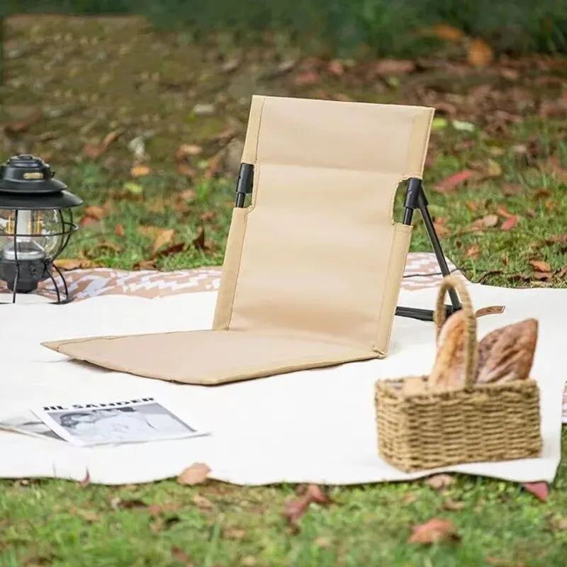 Cadeira dobrável leve e confortável para acampamento ao ar livre, parque, lazer, praia, cadeira portátil, única, preguiçosa, cadeira traseira 