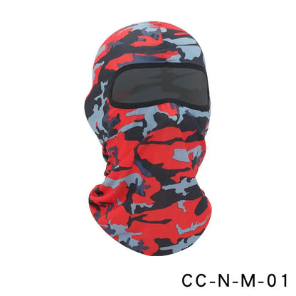 Outdoor Cool Sunscreen Balaclava Motorcycle Face Mask Lycra Moto Biker Wind Cap Mask Stopper Windproof Bicycle Cycling Headgear Leedoar