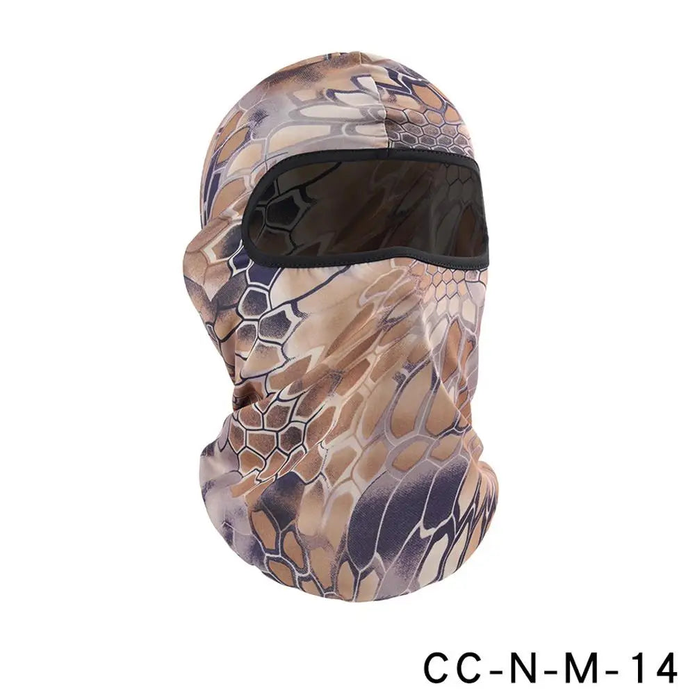 Outdoor Cool Sunscreen Balaclava Motorcycle Face Mask Lycra Moto Biker Wind Cap Mask Stopper Windproof Bicycle Cycling Headgear Leedoar