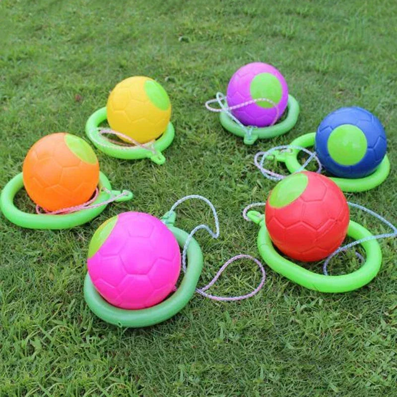 Outdoor Fun Sports Toy Classical Skipping Toy Exercise Coordination And Force Reaction Training Swing Ball Leedoar