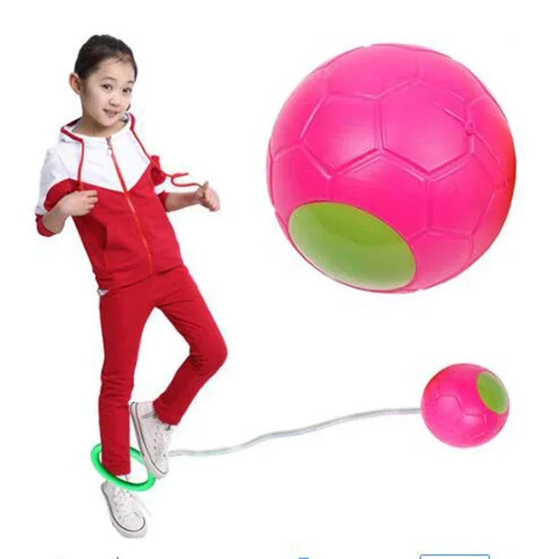 Outdoor Fun Sports Toy Classical Skipping Toy Exercise Coordination And Force Reaction Training Swing Ball Leedoar