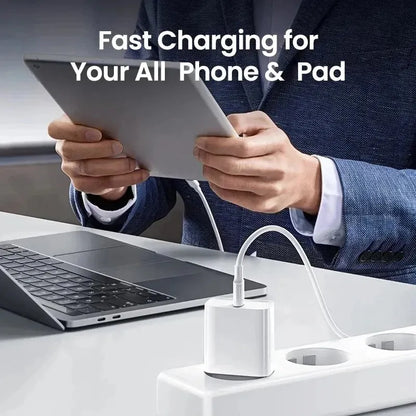 PD 20W Fast Charger For Apple iPhone 14 13 12 11 Pro Max Mini 7 8 Plus X XR USB Type-C Fast Charging Phone Adapter Accessories Leedoar