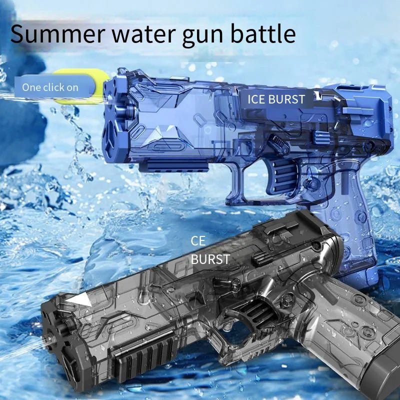 Passion Manual Water Gun Ice Blast Desert Eagle Summer Swimming Battle Toy Continuous Shooting Pool Outdoor Fun Leedoar