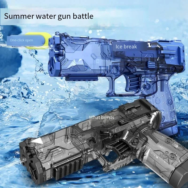 Passion Manual Water Gun Ice Blast Desert Eagle Summer Swimming Battle Toy Continuous Shooting Pool Outdoor Fun Leedoar