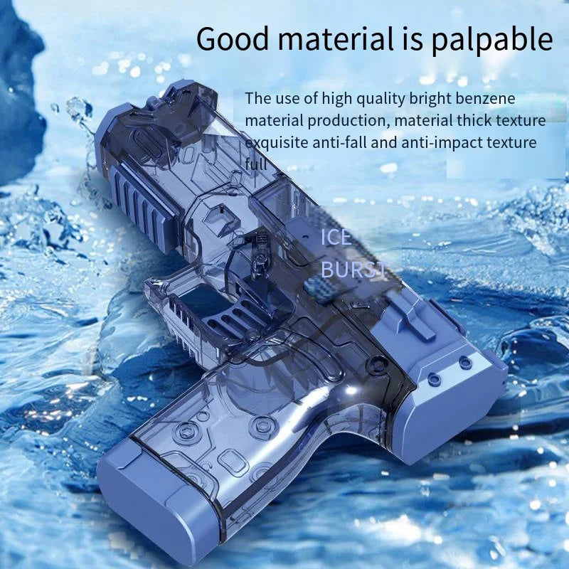 Passion Manual Water Gun Ice Blast Desert Eagle Summer Swimming Battle Toy Continuous Shooting Pool Outdoor Fun Leedoar