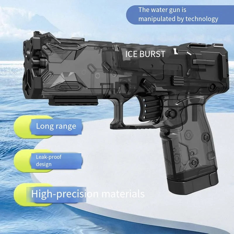 Passion Manual Water Gun Ice Blast Desert Eagle Summer Swimming Battle Toy Continuous Shooting Pool Outdoor Fun Leedoar