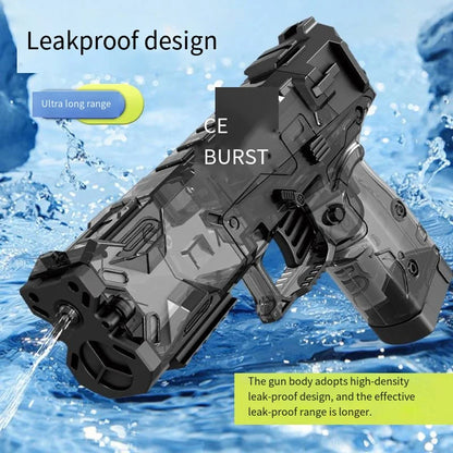 Passion Manual Water Gun Ice Blast Desert Eagle Summer Swimming Battle Toy Continuous Shooting Pool Outdoor Fun Leedoar