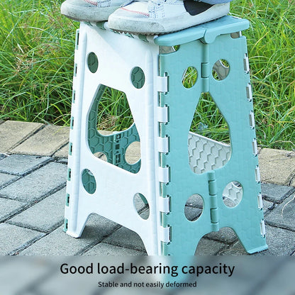 Pedal Folding Pedal Pedal Folding Chair Stool Load-Bearing Ladder Step Platform Folding Chair Leedoar