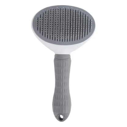 Pet Hair Remover Brush Dog Cat Non-slip Beauty Brush Dog Grooming Equipment Pets Stainless Steel For Dogs Pet Hair Removal Comb Leedoar