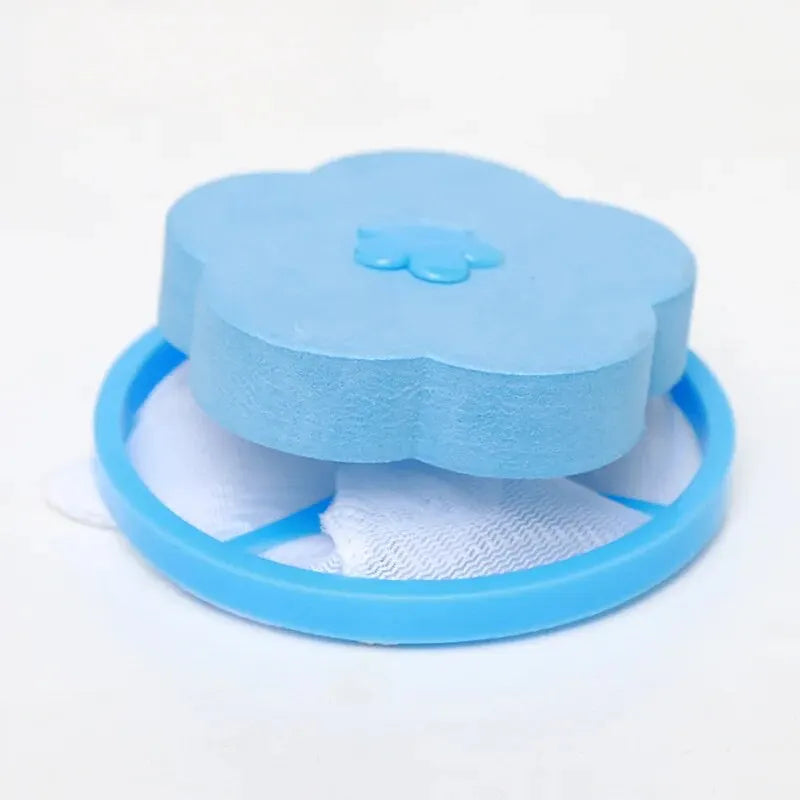 Pet Hair Remover Washing Machine Floating Lint Filter Bag Reusable Laundry Ball Clothes Hair Cleaning Tools Cat Hair Catcher Leedoar