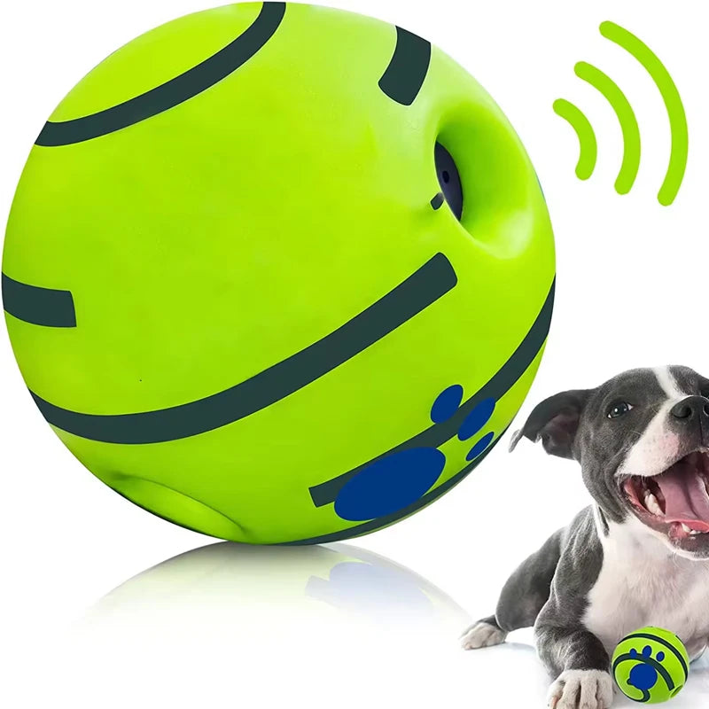 Pet Play Giggle Ball Indoor Outdoor Rolling Movement Pet Training Supplies Wholesale Dog Squeaky Toy Interactive Toys For Dogs Leedoar