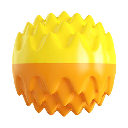 Pet toy ball chews, cleans teeth, is resistant to biting, cat toy chews, emits sound, elastic dog toy ball Leedoar