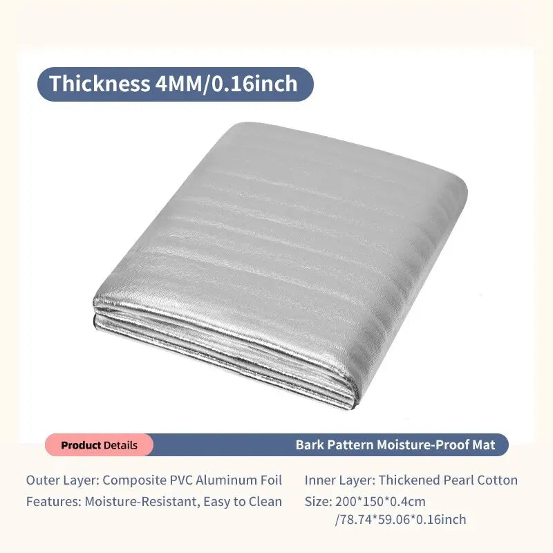 Picnic Mat Waterproof Beach Mat Soft Tent Mat Waterproof Damp-proof Mat For Camping Outdoor Camping Thickened Mat Moisture-proof Leedoar