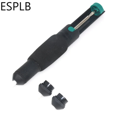 Plastic Powerful Desoldering Pump Suction Tin Vacuum Soldering Iron Desolder Gun Soldering Sucker Pen Removal Hand Welding Tools Leedoar