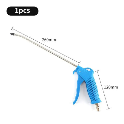 Pneumatic Hardware Tool Dust Removal Gun Blowing Air Soot Blowing Gun Air Pump Extended Nozzles High Pressure Dust Blowing Gun Leedoar