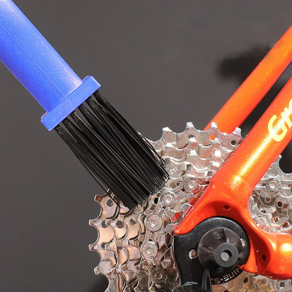 Portable Bicycle Chain Cleaner Motorcycle Road Bike Chain Clean Brush Bicycle Clean Tool Kit Cycling Chain Cleaner Maintenance Leedoar