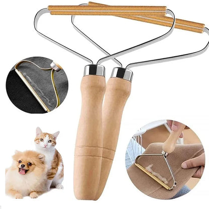 Portable Lint Remover Pet Hair Remover Brush Carpet Wool Coat Clothes Lint Pellet Manual Shaver Removal Scraper Cleaning Tool Leedoar