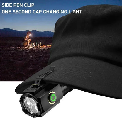 Portable Rechargeable Zoom LED Flashlight XP-G Q5 Mini Flash Light Torch Lantern 3 Lighting Modes Camping lamp