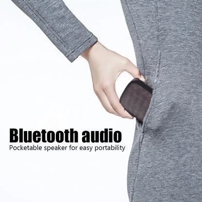 Portable Speakers Outdoor Bluetooth 5.0 Mini Oxford Loudspeaker Wireless Column 3D Stereo Music Player Surround Hifi sound Box Leedoar