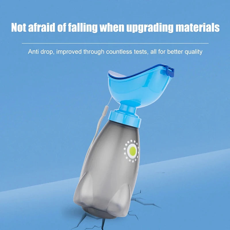 Portable Toilet Car Children's Urinary Kettle Men and Female Babies Leak-proof Toilet 600ml Outdoor Travel Urgent Urine Bag Leedoar