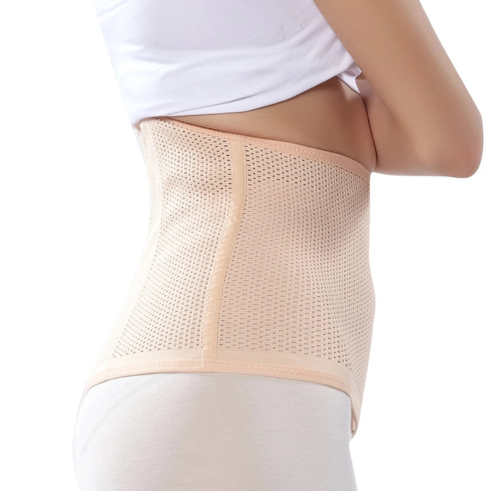 Postpartum Belly Band Maternity Support Recovery Belt Girdles Women Breathable Body Shaper Pregnant Shapewear Clothes Leedoar