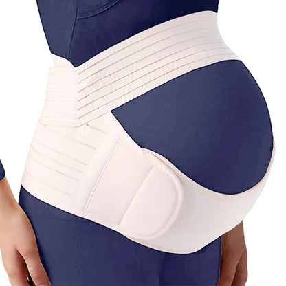 Pregnant Women Support Belly Band Back Clothes Belt Adjustable Waist Care Maternity Abdomen Brace Protector Pregnancy Leedoar