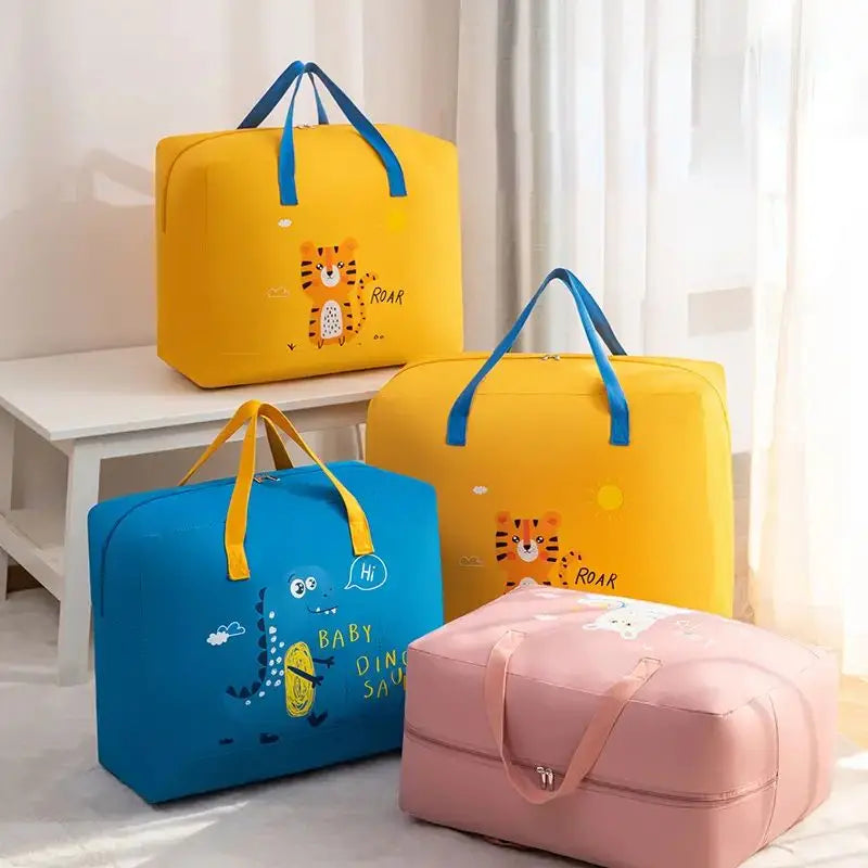 Pregnant Women's Large Capacity Childbirth Bag Quilt Storage Bag MovingBag Portable Diaper Free Baby Supplies Travel Bag Leedoar