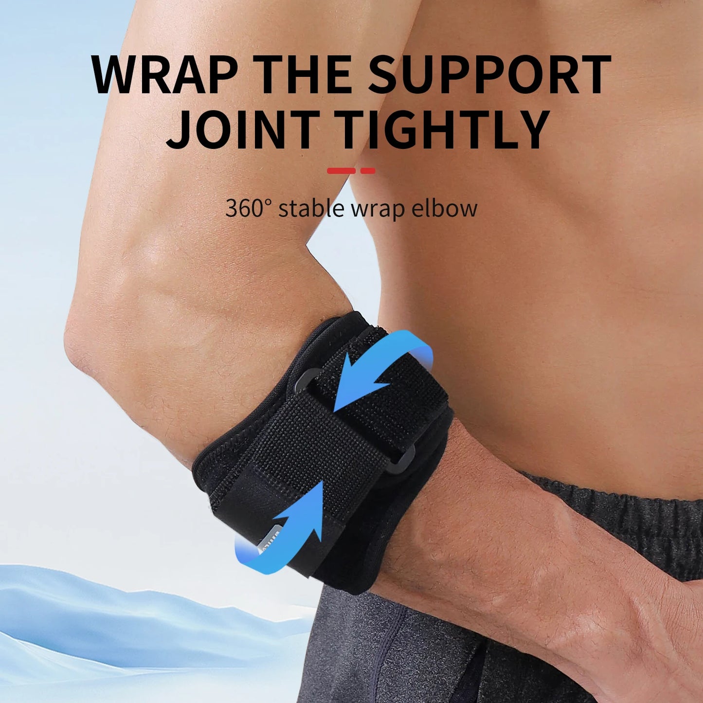 Pressure Exercise Elbow Protection, Fitness Basketball, Daily Exercise, Sweat Absorption, Breathable Support, Elbow Protection Leedoar