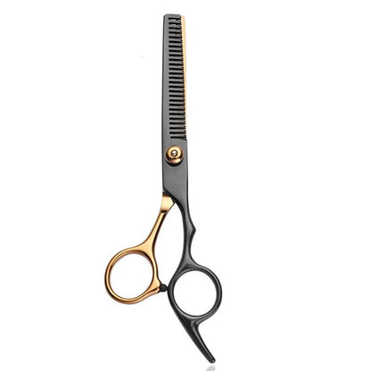 Professional Barber Razor Shear 6 Inch Stainless Steel Hairdressing Scissors Cutting for Men Women Kids Salon Pet Leedoar