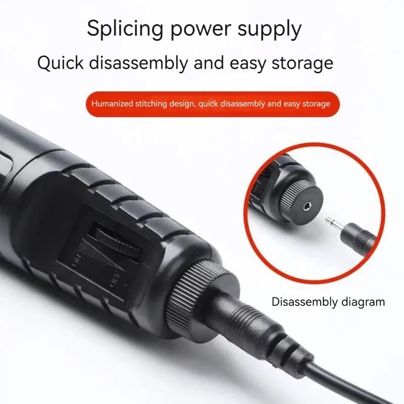 Professional Electric Nail Drill Fast Charging Highly Efficient Heat Dissipation Multi-Functional Nail Drill Tool Home Use Leedoar