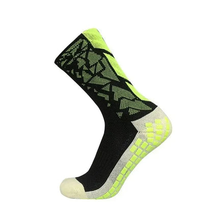 Professional Men Women Camouflage Arrow Soccer Socks Breathable Sports Silicone Anti Slip Grip Football Socks Leedoar