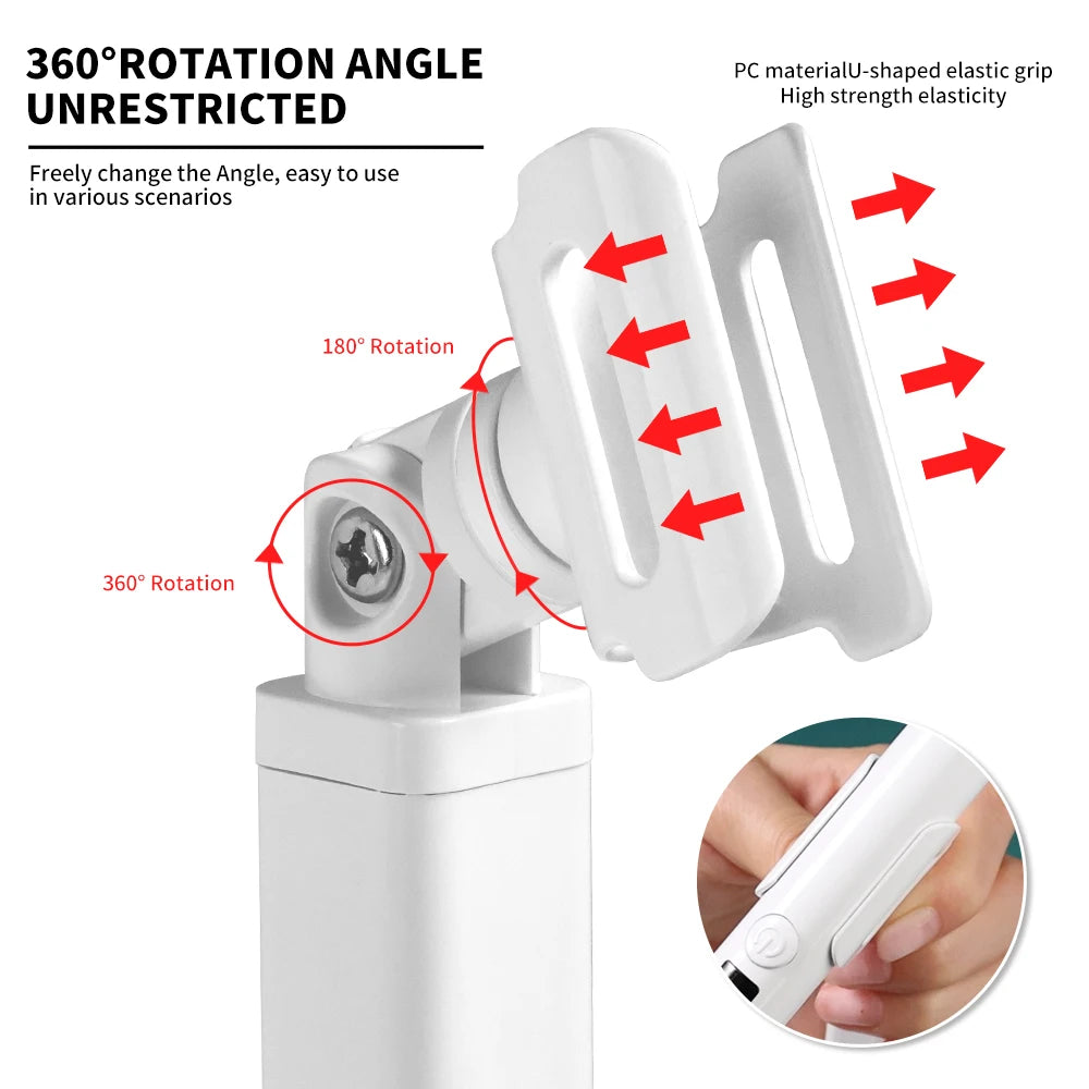 Professional Nail UV LED Lamp Desk With Display Rechargeable Portable Mini Nail Dryer Stand UV Lamp for Nails Art Removable Leedoar