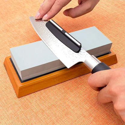 Professional Plastic Angle Guide Sharpening Stone Kitchen Knife Sharpener Knife Tools Sharper Blade Sharp Diamond Accessories Leedoar