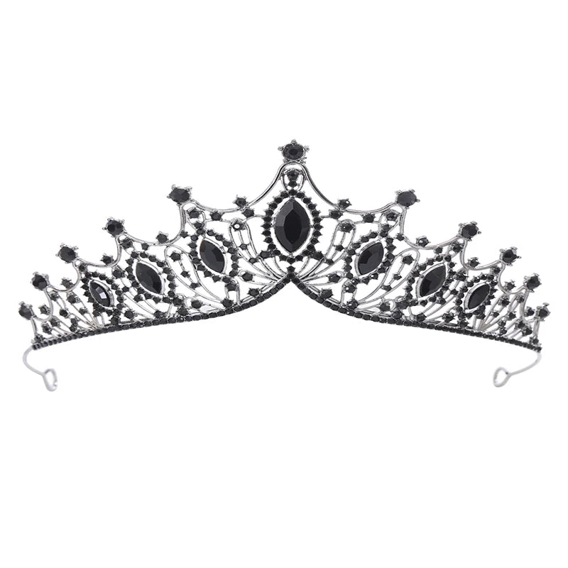 Coroas de Rainha para Mulheres Coroa de Concurso com Pentes Coroa de Princesa para Meninas Cristal Strass Tiara Faixa de Cabeça Tiara Pente Tiara 